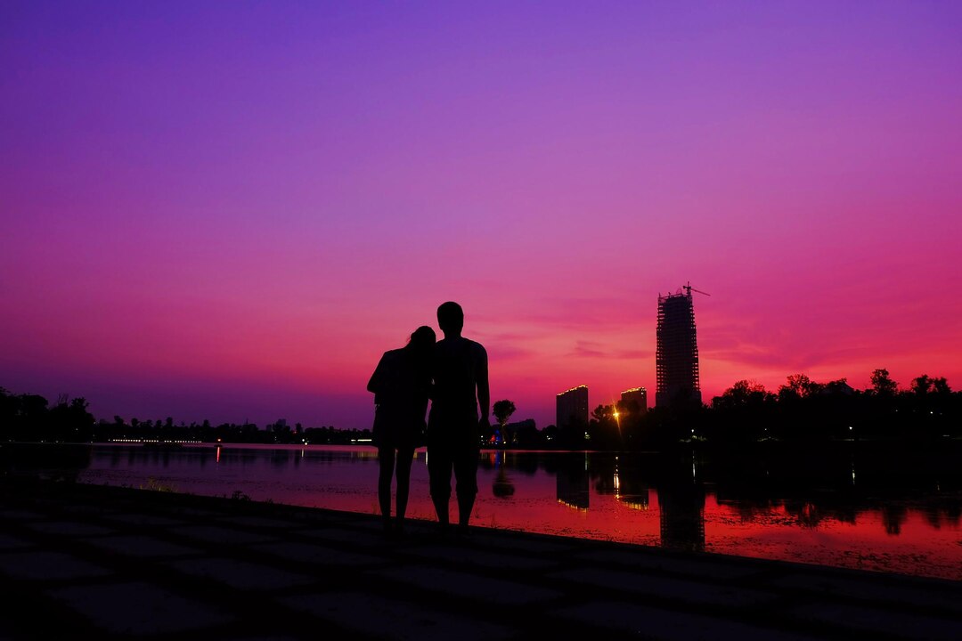 silhouette-people-standing-by-trees-against-sky-sunset_1048944-5518643